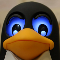 My avatar: Tux is watching you... with his glowing eyes